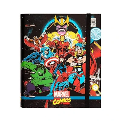 Image de Dossier 4 Anneaux Decoupe Premium Marvel Comics Avengers