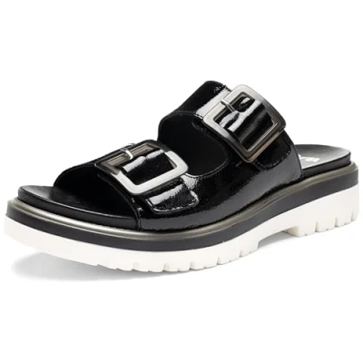 Afbeelding van ARA Malaga sandalen voor dames, zwart., 42 EU