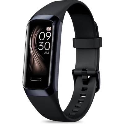 Afbeelding van FITAGE Stappenteller Activity Tracker Horloge Smartwatch Dames en Heren Zwart