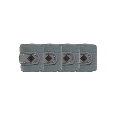 Image de Kentucky Bandages Polaire Perles Gris Full