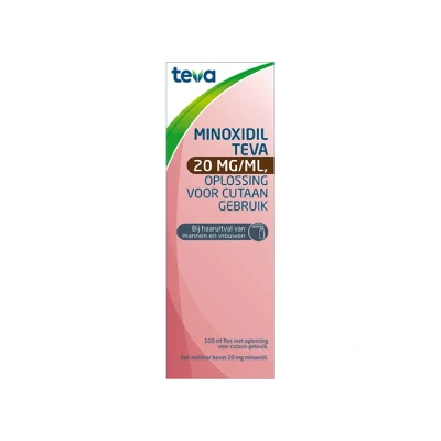 Afbeelding van Minoxidil Teva Oplossing V Cutaan Gebruik 20mg/ml