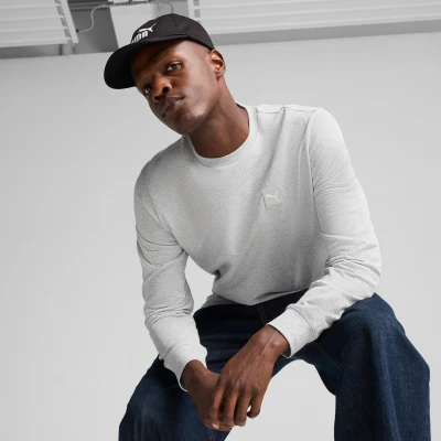 Image de Pull ras du cou Essentials Elevated Homme