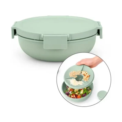 Afbeelding van Brabantia Make &amp; Take Saladebak 1,3 Liter Mint