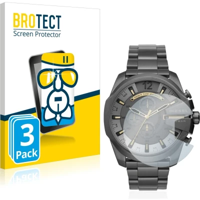 Afbeelding van BROTECT AirGlass kogelwerende glasfolie, Smartwatch beschermfolie, Transparant