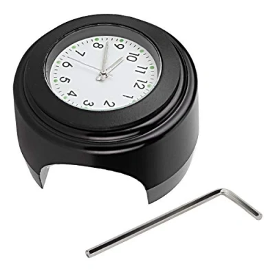 Afbeelding van EBTOOLS voor motorhorloge stuur motorstuur klok motorfiets wijziging stuurhouder kwarts waterdichte accessoires aanpassing