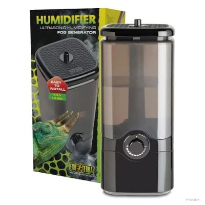 Afbeelding van Exo Terra EX Humidifier luchtbevochtende nevelgenerator Zwart
