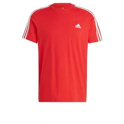 Afbeelding van adidas Heren T shirt Essentials Single Jersey 3 Stripes Tee