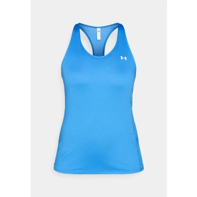 Afbeelding van Under Armour Tech MeshTank Dames Sportshirt Blauw Wit