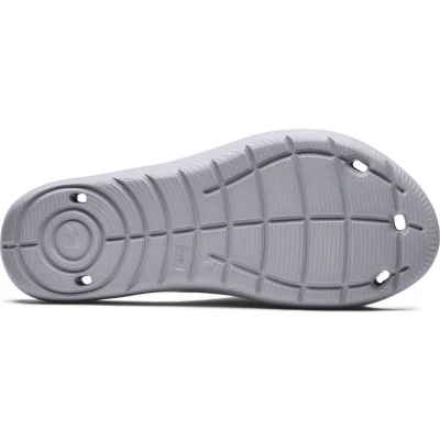Afbeelding van Under Armour Locker IV Badslippers, Heren, Maat: 42.5, Grey Kunststof