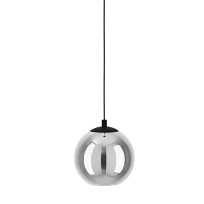 Afbeelding van EGLO Ariscani Hanglamp E27 Ø 20 cm Rookglas Smoke glas Zwart
