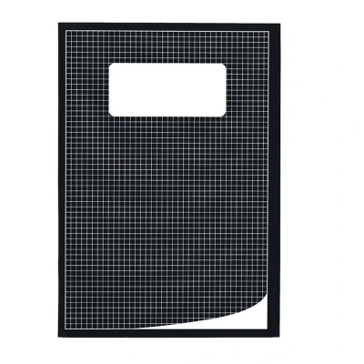 Afbeelding van Schrift Qbasic A4 ruit 5mm 80blz assorti Doos a 5 stuk stuks