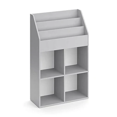 Afbeelding van Vicco kinderboekenkast &quot;Luigi&quot;, grijs, 72 x 114,2 cm