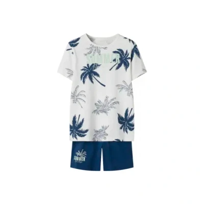 Afbeelding van NAME IT NKMNIGHTSET SS Titan SUMMER NOOS Jongens Nacht setje