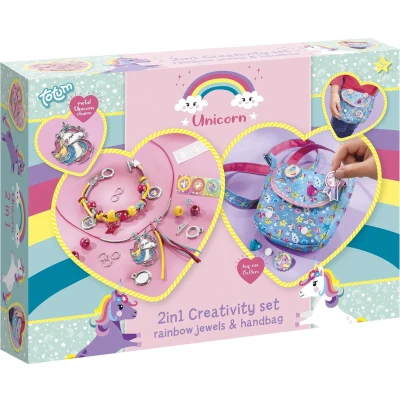 Afbeelding van Totum kinder hobbyset 2in1 Creativity Set 071360 A3,5 (04 20)
