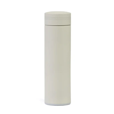 Afbeelding van Sareva Thermosfles met uitneembaar filter Creme 500 ml