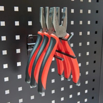 Afbeelding van 10 stuks tangenhouders, gereedschapshaak voor op een gereedschapsbord