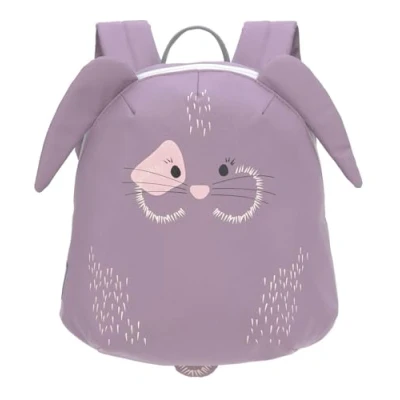 Image de LÄSSIG Petit Sac À Dos Pour Enfants La Crèche Avec Sangle De Poitrine Partir 2 Ans/Tiny Backpack, 20 X 9 24 Cm, 3,5 L, Bunny