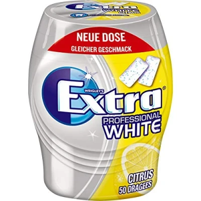 Image de Wrigley&#039;s Kaugummi Extra Professional White Citrus mit 50 Dragees, 12er Set (12 x Dragees)