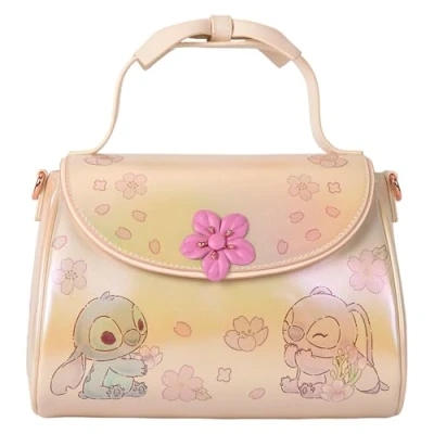 Afbeelding van Lilo &amp; Stitch Loungefly Cute Bow Handle Handtas meerkleurig