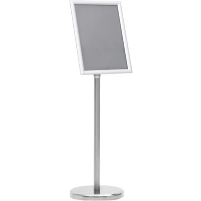 Afbeelding van Posterstandaard A4 aluminiumlegering zilverkleurig