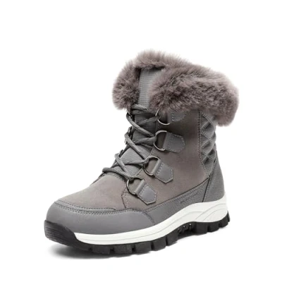 Afbeelding van DREAM PAIRS Gevoerde winterlaarzen voor dames, Donkergroen