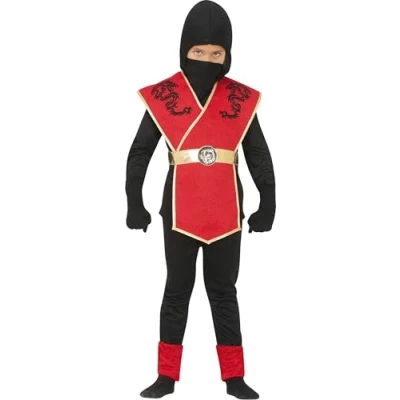 Afbeelding van Fiestas Guirca Verkleedpak Ninja Junior Polyester Maat 116