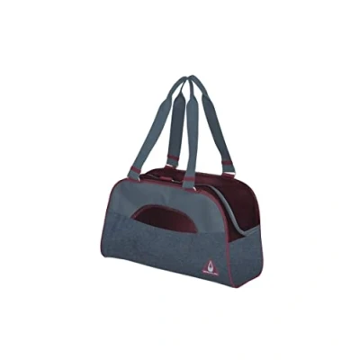Afbeelding van Duvoplus Draagtas Hond Paris Pet Bag Casual 44x18,5x25,5cm Blauw 1st
