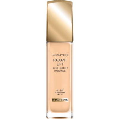 Afbeelding van Max Factor Radiant Lift Long Lasting Radiance Foundation 80 Deep Bronze