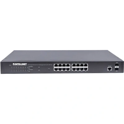 Afbeelding van Intellinet 561341 19 netwerk switch 16 + 2 poorten 1 GBit/s