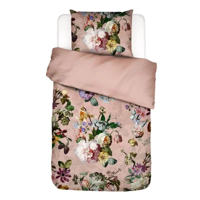 Afbeelding van ESSENZA Fleur Dekbedovertrek Evening rose Eenpersoons 140x200/220 cm