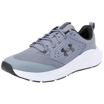 Afbeelding van Under Armour Charged Commit TR 4 Trainingsschoen, Heren, Maat: 44, Titan gray/distant gray/black Leer/ synthetisch