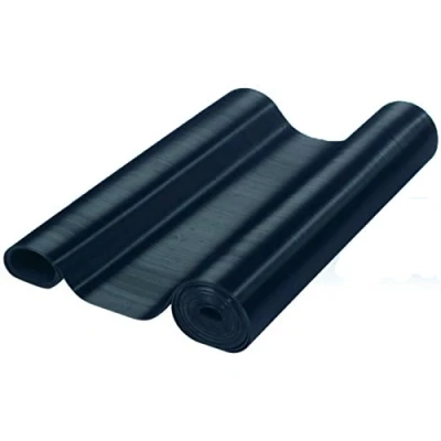 Image de Defender Tapis de Protection Câble Caoutchouc cannelé noir 0,7 x 10 m