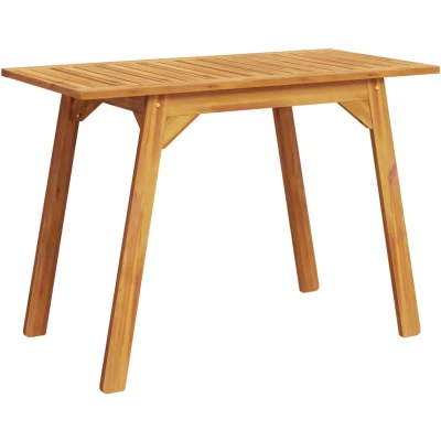 Afbeelding van Tuintafel 110x56x75 cm massief acaciahout