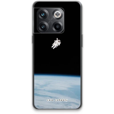 Afbeelding van Case Company® hoesje geschikt voor OnePlus 10T Alone in Space Soft Cover Telefoonhoesje Bescherming aan alle Kanten en Schermrand