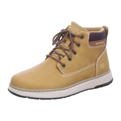 Afbeelding van Skechers Garlan Deno Veterschoenen geel Maat 45