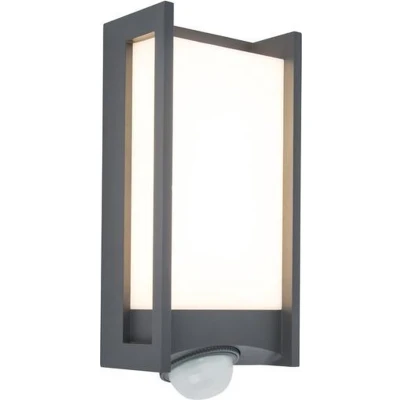 Afbeelding van Lutec QUBO 5193002118 LED buitenlamp (wand) Antraciet