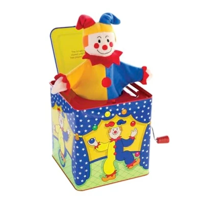 Afbeelding van Schylling 4920288 Vullen en vangen Jester in the Box