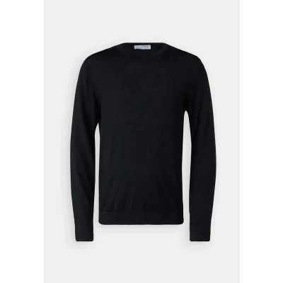 Afbeelding van Selected Homme Slhtray CREW NECK Trui, Heren, Maat: Small, Black