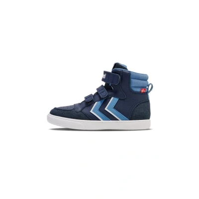 Afbeelding van Hummel Stadil PRO JR Sneakers hoog voor kinderen, Maat: 26, Coronet blue Veloursleer