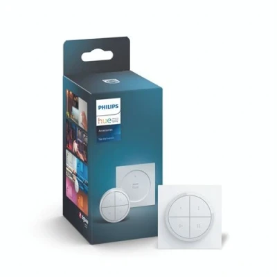 Image de Philips Hue Tap Dial Switch Interrupteur Rotatif Blanc