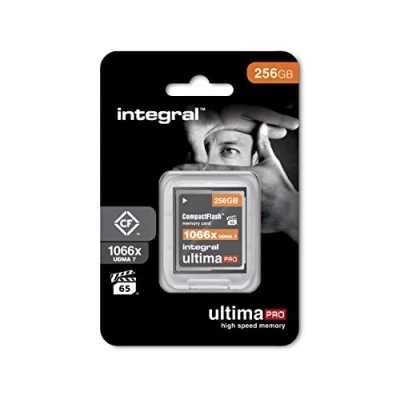 Image de Integral UltimaPro Carte mémoire flash 256 Go 1066x CompactFlash
