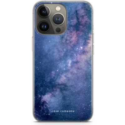 Afbeelding van Case Company® hoesje geschikt voor iPhone 13 Pro Nebula Soft Cover Telefoonhoesje Bescherming aan alle Kanten en Schermrand