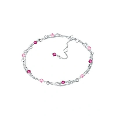Afbeelding van Elli Basic PINK Armband, Dames, Maat: 18, Rosa