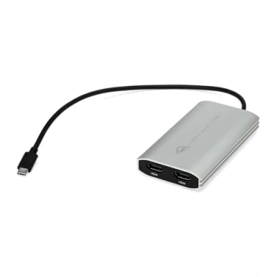 Image de Adaptateur DisplayLink USB C vers Dual HDMI 2.0 4K pour Mac M1/M2 OWC