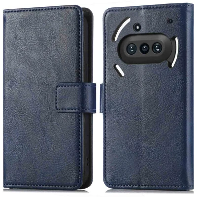 Afbeelding van imoshion Luxe Bookcase voor de Nothing Phone (3a) Donkerblauw