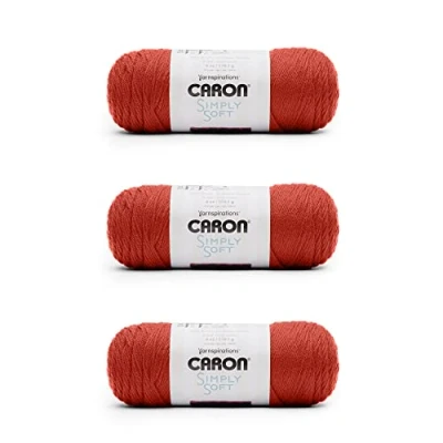 Afbeelding van Caron Simply Soft 3 bollen kaki garen 170 g acryl 4 medium (gekamd) 300 m