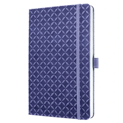 Afbeelding van Sigel notitieboek Jolie Flair A5 hardcover 174 pagina&#039;s lijn 80 grams papier Dark Purple SI JN131