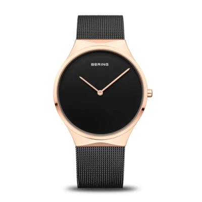 Image de Bering Montre Femme, Mixte 12138 166 Noir