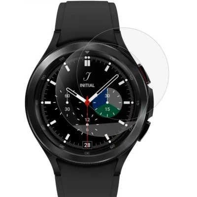 Afbeelding van Gehard glas voor Samsung Galaxy Watch 4 Classic 46 mm [2 stuks] displaybeschermfolie horloge, krasbestendig Phonillico®