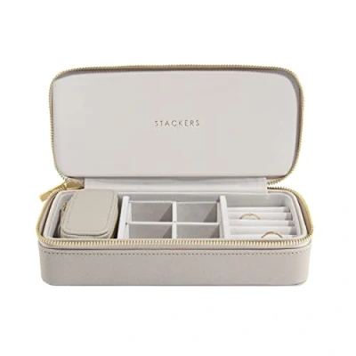 Afbeelding van Stackers Taupe Travelbox Large &amp; Petit
